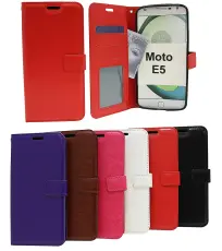 Coverin Crazy Horse Lompakko Motorola Moto E5 / Moto E (5th gen)