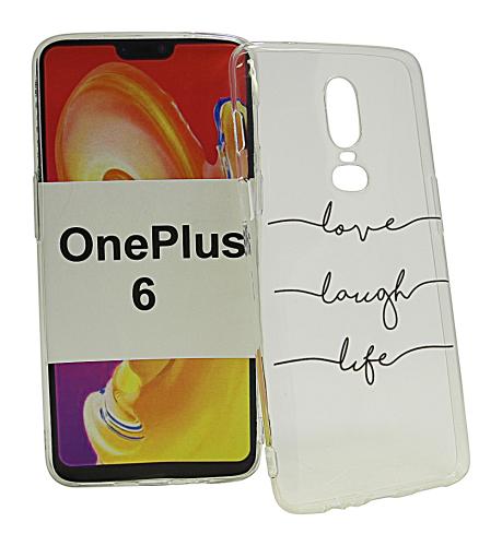 billigamobilskydd.se TPU-Designkotelo OnePlus 6