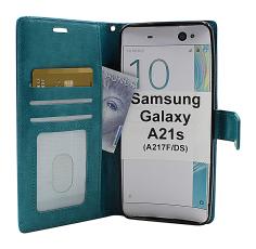 billigamobilskydd.se Crazy Horse Lompakko Samsung Galaxy A21s (A217F/DS)