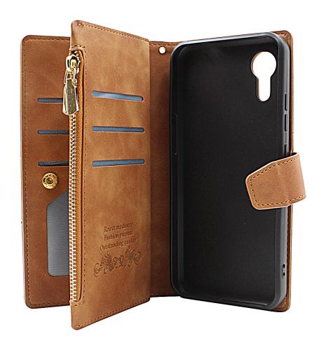 billigamobilskydd.se XL Standcase Luksuskotelo puhelimeen Samsung Galaxy Xcover7 5G (SM-G556B)
