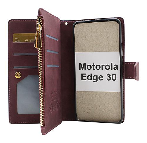 billigamobilskydd.se XL Standcase Luksuskotelo puhelimeen Motorola Edge 30