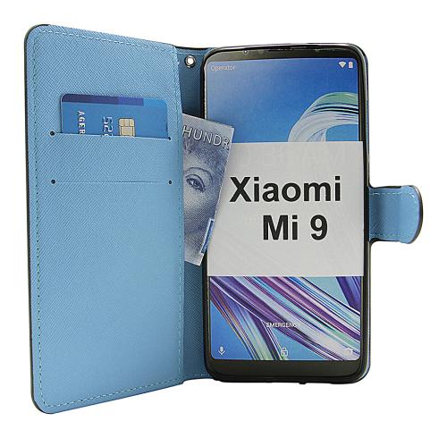 billigamobilskydd.se Kuviolompakko Xiaomi Mi 9