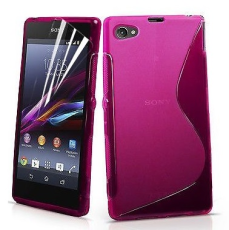 billigamobilskydd.se S-Line TPU-muovikotelo Sony Xperia Z1 Compact (D5503)