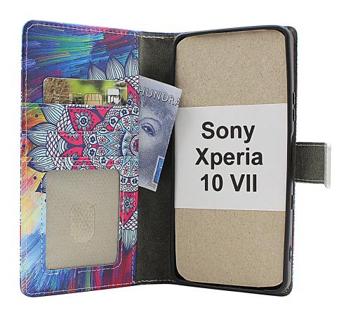 Coverin Skimblocker Sony Xperia 10 VII Magneetti Puhelimen Kuoret Design