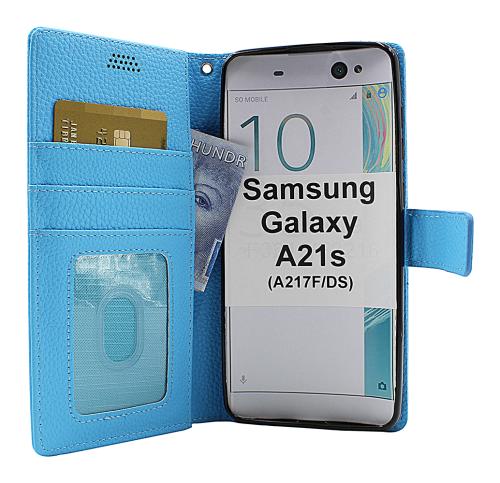 billigamobilskydd.se New Jalusta Lompakkokotelo Samsung Galaxy A21s (A217F/DS)