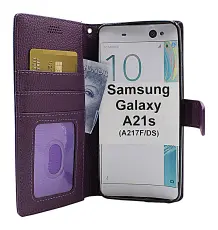 billigamobilskydd.se New Jalusta Lompakkokotelo Samsung Galaxy A21s (A217F/DS)