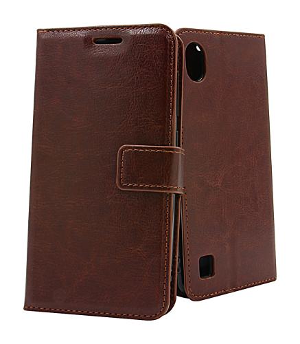 billigamobilskydd.se Crazy Horse Lompakko ZTE Blade A5 2019