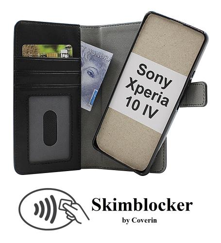 Coverin Skimblocker Magneettikotelo Sony Xperia 10 IV 5G (XQ-CC54)