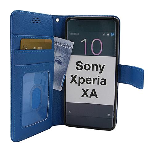 billigamobilskydd.se New Jalusta Lompakkokotelo Sony Xperia XA (F3111)