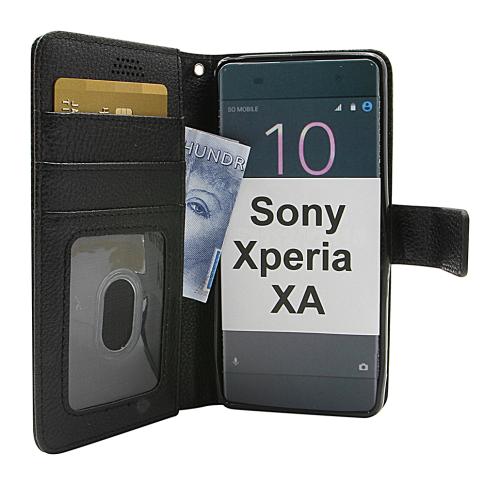 billigamobilskydd.se New Jalusta Lompakkokotelo Sony Xperia XA (F3111)