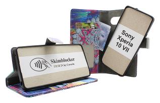 Coverin Skimblocker Sony Xperia 10 VII Magneetti Puhelimen Kuoret Design