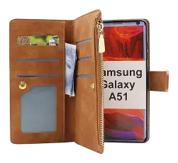 billigamobilskydd.se XL Standcase Luksuskotelo puhelimeen Samsung Galaxy A51 (A515F/DS)