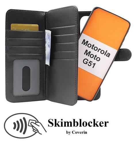 Coverin Skimblocker XL Magnet Wallet Motorola Moto G51