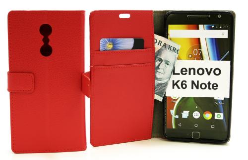 billigamobilskydd.se Jalusta Lompakkokotelo Lenovo K6 Note