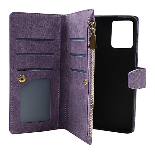 billigamobilskydd.se XL Standcase Luksuskotelo puhelimeen Motorola Moto G14