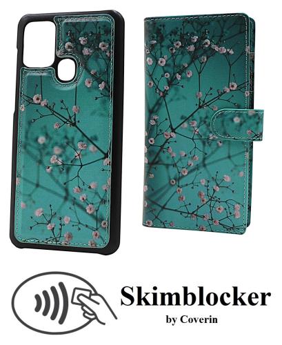 Coverin Skimblocker XL Magnet Designwallet Samsung Galaxy A21s (A217F/DS)