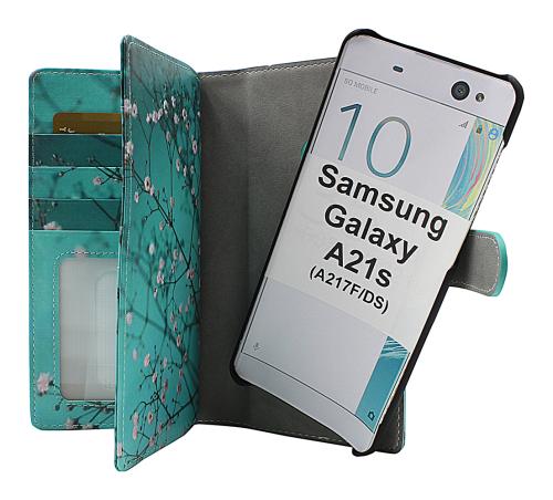 Coverin Skimblocker XL Magnet Designwallet Samsung Galaxy A21s (A217F/DS)