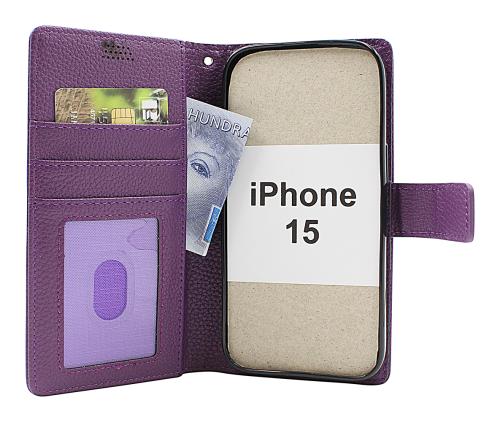billigamobilskydd.se New Jalusta Lompakkokotelo iPhone 15