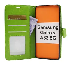 Coverin Crazy Horse Lompakko Samsung Galaxy A33 5G (A336B)