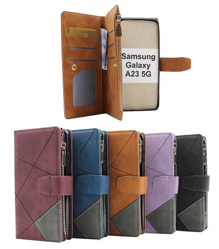 billigamobilskydd.se XL Standcase Luksuskotelo puhelimeen Samsung Galaxy A23 5G (SM-A236B/DS)