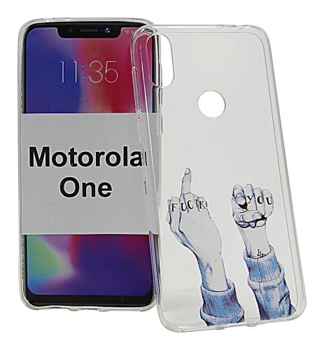 billigamobilskydd.se TPU-Designkotelo Motorola One