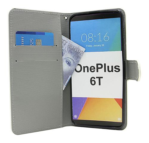 billigamobilskydd.se Kuviolompakko OnePlus 6T