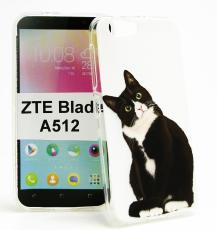 billigamobilskydd.se TPU-Designkotelo ZTE Blade A512