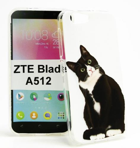 billigamobilskydd.se TPU-Designkotelo ZTE Blade A512