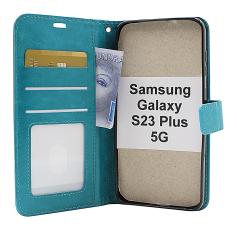 billigamobilskydd.se Crazy Horse Lompakko Samsung Galaxy S23 Plus 5G