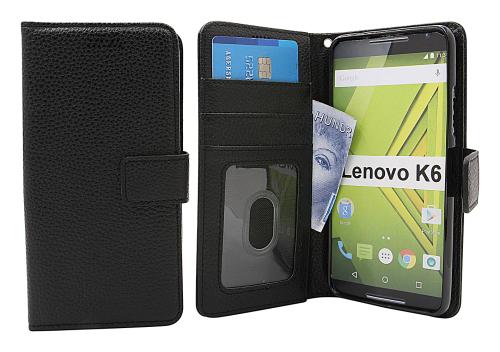 billigamobilskydd.se New Jalusta Lompakkokotelo Lenovo K6 (K33a48 / K33a42)