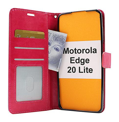 Coverin Crazy Horse Lompakko Motorola Edge 20 Lite