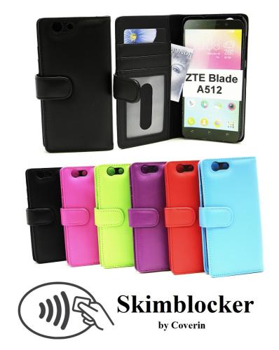 Coverin Skimblocker Lompakkokotelot ZTE Blade A512