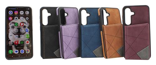 billigamobilskydd.se Samsung Galaxy S24 / S25 5G CardCase Luxe Suojakuori