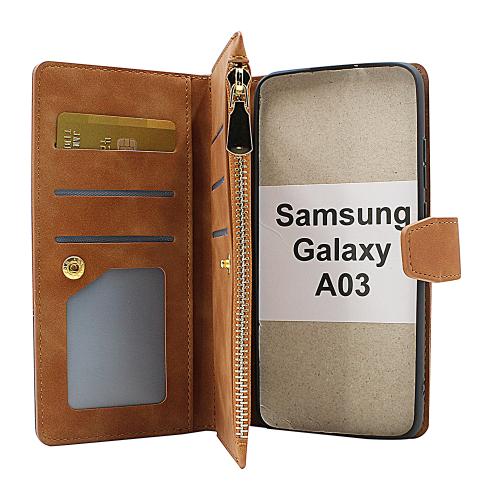 billigamobilskydd.se XL Standcase Luksuskotelo puhelimeen Samsung Galaxy A03 (A035G/DS)