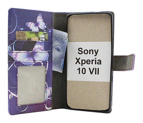 Coverin Skimblocker Sony Xperia 10 VII Magneetti Puhelimen Kuoret Design