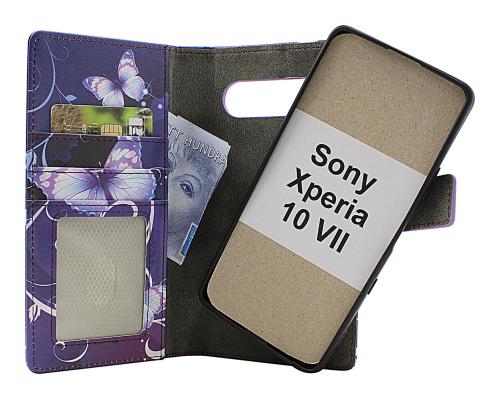 Coverin Skimblocker Sony Xperia 10 VII Magneetti Puhelimen Kuoret Design