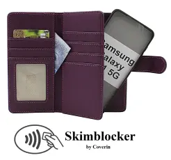Coverin Skimblocker Samsung Galaxy S21 5G (G991B) XL Magneetti Puhelimen Kuoret
