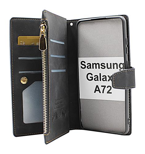 billigamobilskydd.se XL Standcase Luksuskotelo Samsung Galaxy A72 (SM-A725F/DS)