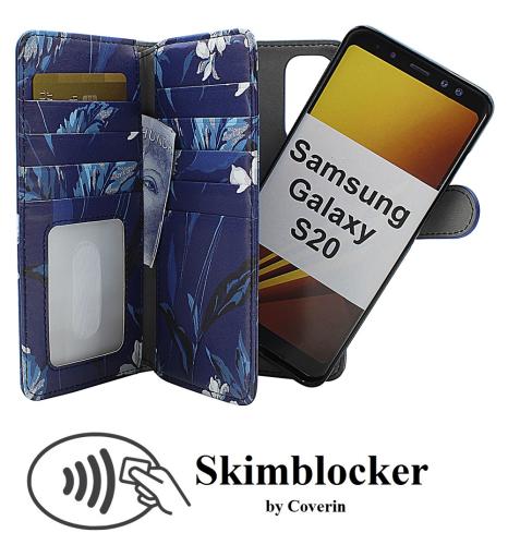 Coverin Skimblocker XL Magnet Designwallet Samsung Galaxy S20 (G980F)