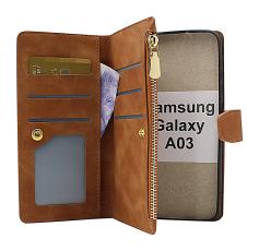 billigamobilskydd.se XL Standcase Luksuskotelo puhelimeen Samsung Galaxy A03 (A035G/DS)
