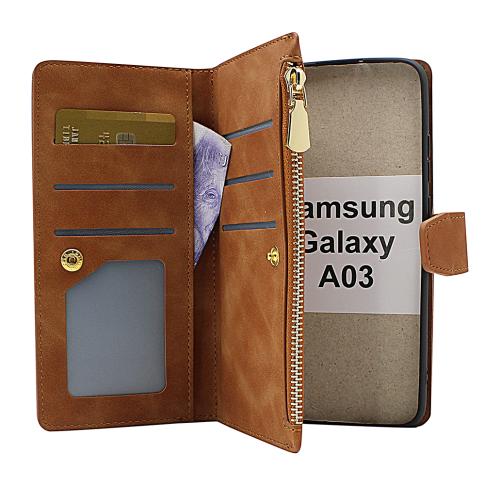billigamobilskydd.se XL Standcase Luksuskotelo puhelimeen Samsung Galaxy A03 (A035G/DS)
