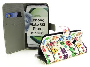 billigamobilskydd.se Kuviolompakko Lenovo Moto G5 Plus (XT1683)