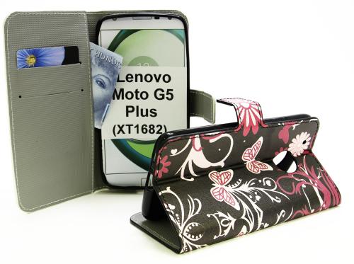 billigamobilskydd.se Kuviolompakko Lenovo Moto G5 Plus (XT1683)