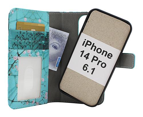 Coverin Skimblocker Design Magneettilompakko iPhone 14 Pro (6.1)
