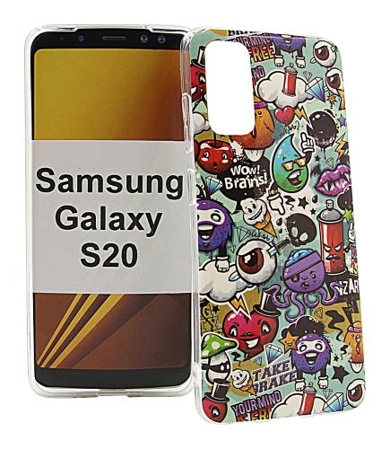 billigamobilskydd.se TPU-Designkotelo Samsung Galaxy S20 (G980F)