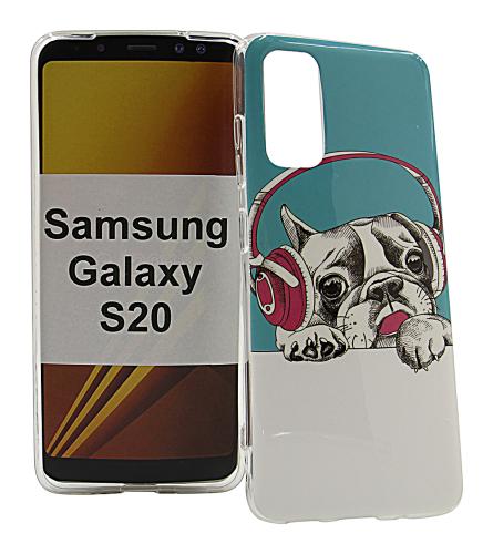 billigamobilskydd.se TPU-Designkotelo Samsung Galaxy S20 (G980F)