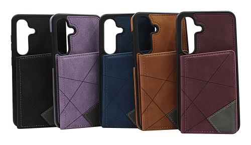billigamobilskydd.se Samsung Galaxy S24 / S25 5G CardCase Luxe Suojakuori