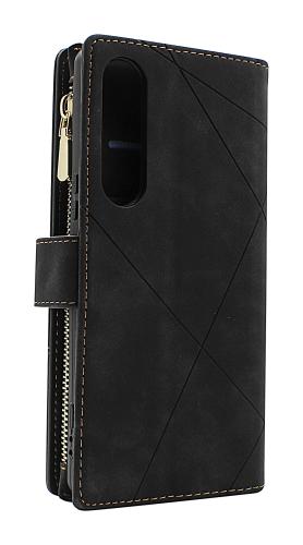 billigamobilskydd.se XL Standcase Luksuskotelo puhelimeen Sony Xperia 1 V 5G (XQ-DQ72)