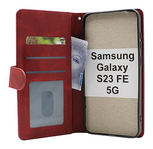 billigamobilskydd.se Zipper Standcase Wallet Samsung Galaxy S23 FE 5G