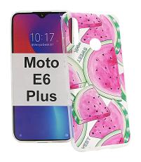 billigamobilskydd.se TPU-Designkotelo Motorola Moto E6 Plus